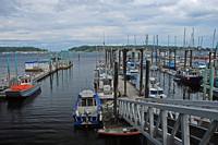 Tied up at Nanaimo's Fisherman's Wharf.