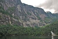 Chatterbox Falls and surrounding cliffs.