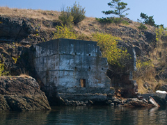 WWII Kelp soap processing plant