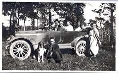 Dort car and Albertson family