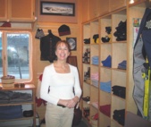 Tuesday, 3-9-2004  Kathi Hewer , Kootenay Ski Shop Manager